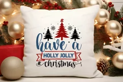 Have A Holly Jolly Christmas SVG , Christmas SVG Design Product Image 3