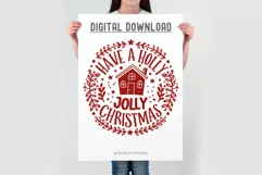 Have A Holly Jolly Christmas SVG | Holly Jolly Svg Cut File Product Image 4