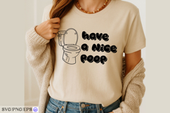 Funny Toilet Hand-Drawn SVG PNG Design Product Image 3