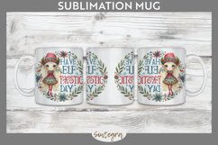 Have An Elf Tastic Day Christmas Mug Wrap Sublimation Product Image 1