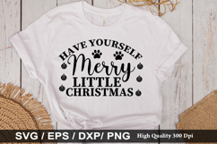 Christmas Dog SVG Design | Funny Pet Quotes Design Product Image 2