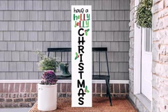 Christmas Front Porch Sign - Have a Holly Jolly Christmas Product Image 4