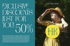Havens Brooke - All Caps Serif Display Product Image 9