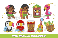 Hawaiian Elements 3D SVG and Clipart Product Image 4