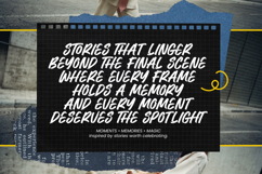 Hawke Lux - Brush Display Handwritten Font Product Image 8