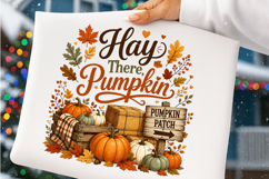 Hay There Pumpkin PNG Product Image 3