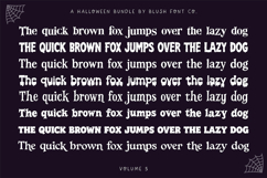 HALLOWEEN FONT BUNDLE Vol. 5! Product Image 2