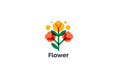 Colorful flower bouquet with vibrant petals and green leaves Product Image 1
