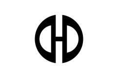 HD DH logo design Product Image 1