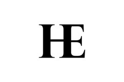 HE logo design Product Image 1