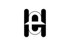 HE EH Logo Design Product Image 1
