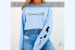 He guides my steps Sleeve SVG Design Product Image 1