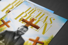 He Has Risen Church Flyer Template Product Image 2