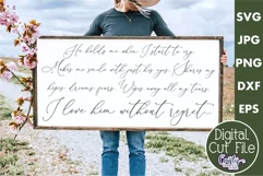 True Love | Valentine's Day Farmhouse Svg Love Sign Product Image 1