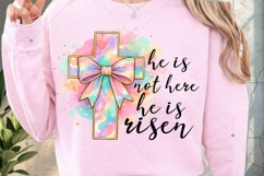 He Is Not Here He is Risen PNG, Christian Easter PNG Product Image 6