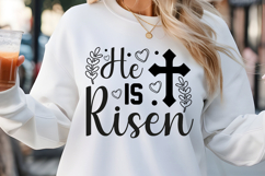He is risen SVG, Scripture SVG Product Image 1