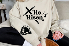 He is Risen Sleeve SVG Product Image 3