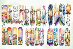 He Is Risen Brushstroke Clipart Product Image 4