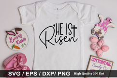 He Is Risen SVG - Easter Design Product Image 1