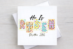 He Is Risen Easter Png, Christian Easter Design Product Image 2