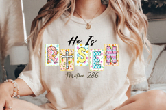 He Is Risen Easter Png, Christian Easter Design Product Image 3