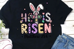 He Is Risen Jesus Christian PNG Product Image 3