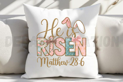 He is Risen Matthew 286 Sublimation PNG Product Image 4