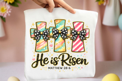 He is risen Png, Christian Easter Png Product Image 1