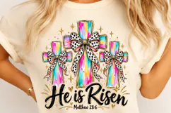 He is risen Png, Christian Easter Png, Easter Png Product Image 4