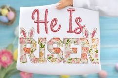 He Is Risen PNG, Cross Easter, Trendy clipart Product Image 1