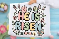 He is Risen Png, Happy Easter Product Image 1
