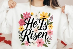 He is Risen Png, Happy Easter Product Image 2