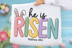 He is Risen Png, Happy Easter Png Product Image 1