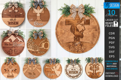 Christian Wall Signs Laser Cut Bundle | Door Hangers | CNC Product Image 1