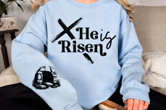 He is Risen Sleeve SVG Product Image 2