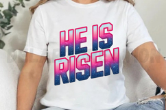 He is Risen Sublimation PNG Product Image 3
