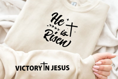 He Is Risen Sleeve SVG, Christian Sleeve SVG Product Image 2