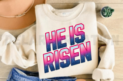 He is Risen Sublimation PNG Product Image 2