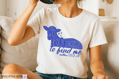 Christian He Left the 99 to Find Me SVG PNG T-shirt Design Product Image 3