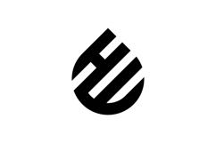 HE logo design Product Image 1