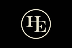 HE logo design Product Image 1