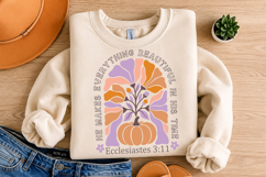 He Makes Everything Beautiful In His Time, Flower PNG Product Image 4