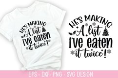 Christmas Dog SVG Bundle - Christmas Quotes SVG Design Product Image 11