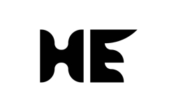 HE logo design Product Image 1