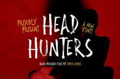 Head Hunters - Hand-Brushed Font Product Image 1