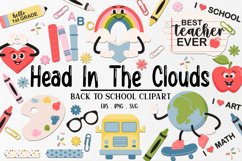 Back To School Clipart svg | Classroom svg clipart | school Product Image 1