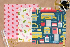 Back To School Day Dream Doodle Digital Papers Product Image 3