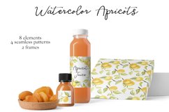 Watercolor Apricots Product Image 8