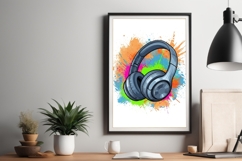 Headset on splatters Product Image 3