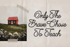 Headtrec Monoline Vintage Font Script Product Image 5